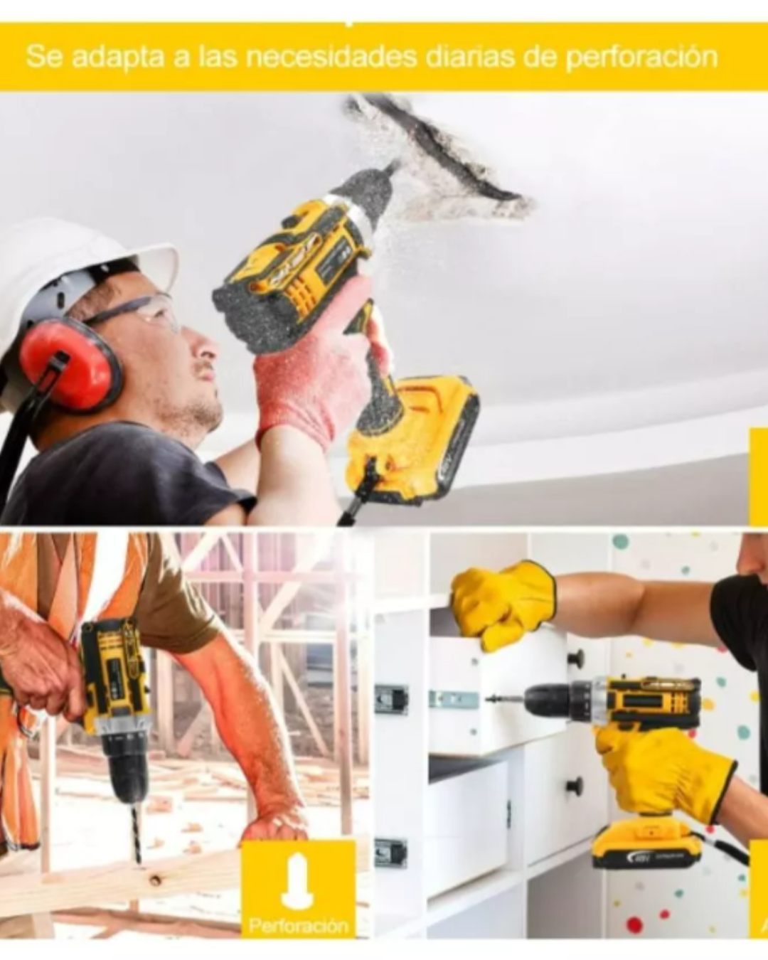Taladro Eléctrico Inalámbrico