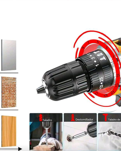 Taladro Eléctrico Inalámbrico