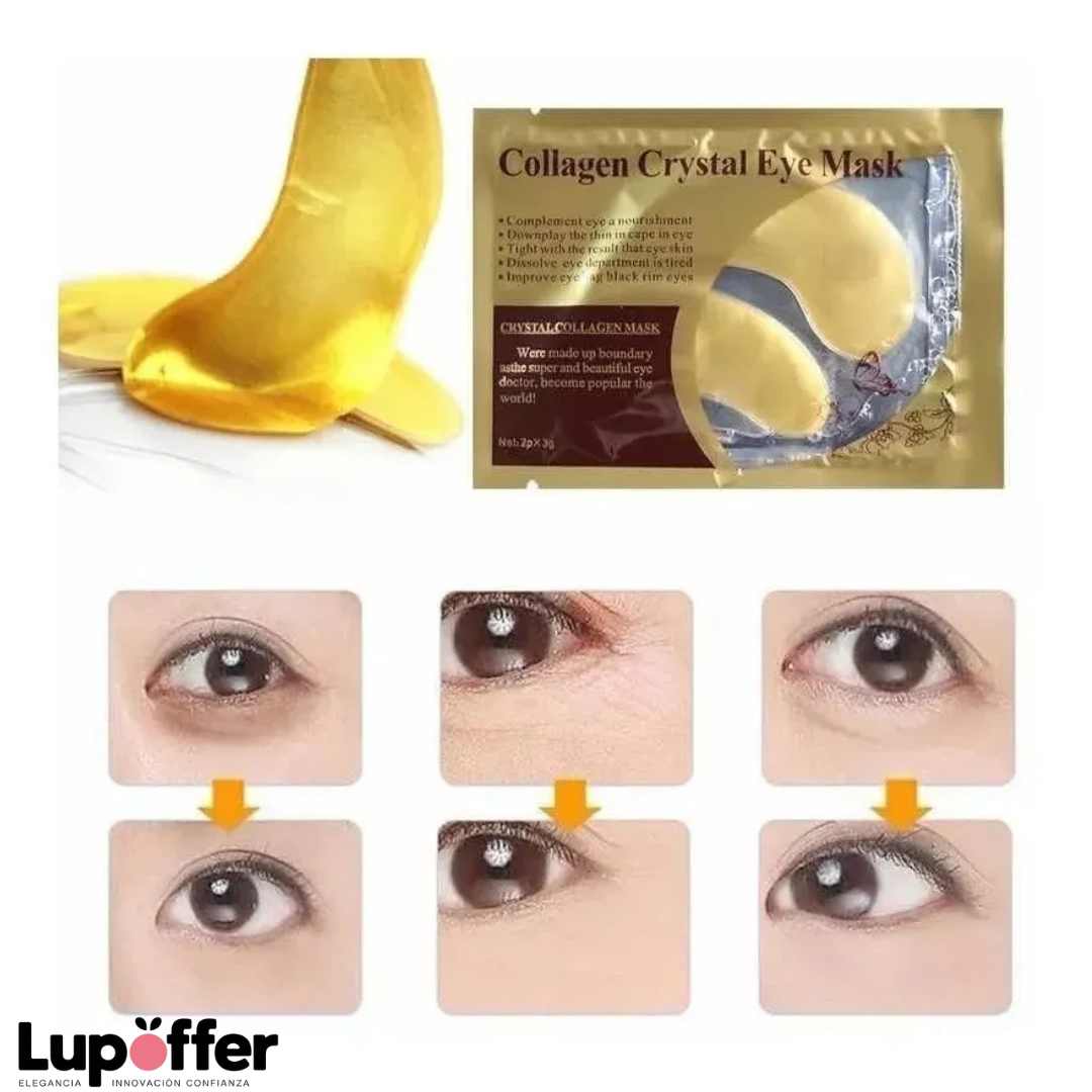 10 Parches Para Ojos con colágeno