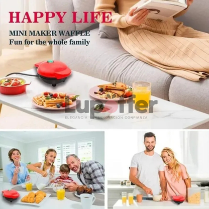 Mini Waflera En Forma De Corazon