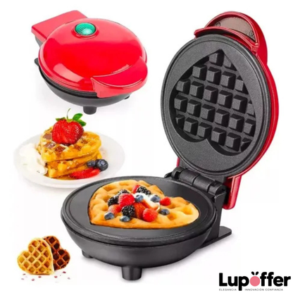 Mini Waflera En Forma De Corazon